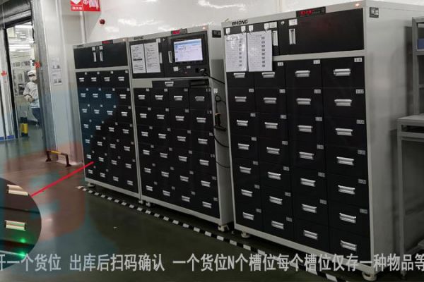 新能源領(lǐng)域魔方智能存儲柜